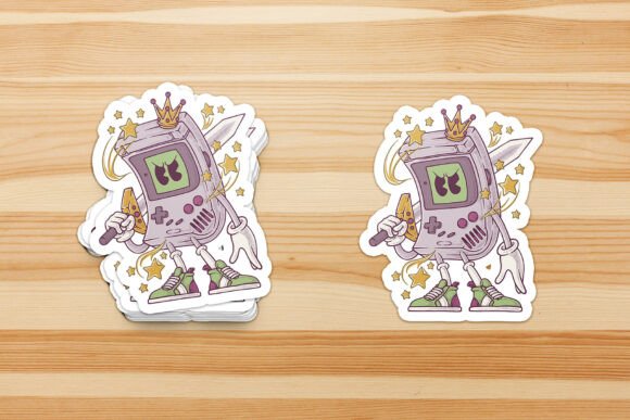 Game Console Knight Retro Mascot: A Bold Identity for Your Brand