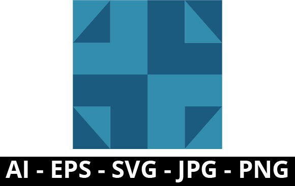 Modern Geometric Patterns in Blue Tones: A Deep Dive into Abstract Design