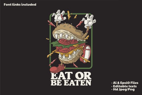 Retro Burger Monster Mascot: Design Bold Brand Identities