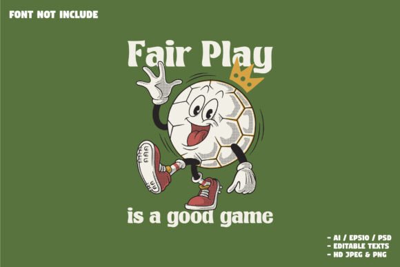 Retro Cartoon White Soccer Ball Mascot: A Unique Branding Solution for Modern Businesses